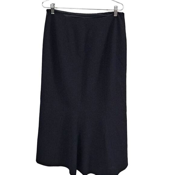 Talbots black wool pencil midi skirt size 10 - Picture 2 of 4